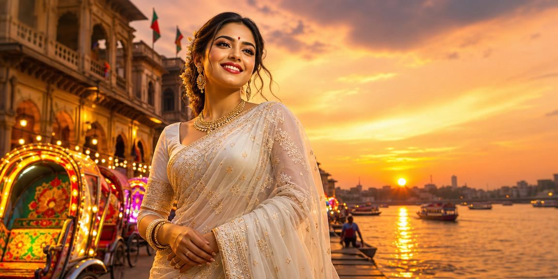 ঢাকায় রিকশার পাশে একজন তরুণ স্লট গেম উপভোগ করছেন মোবাইলে