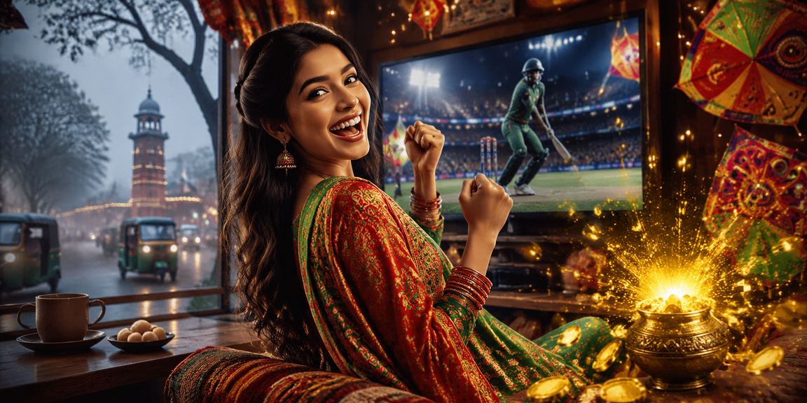 রংপুরে ঈদ উৎসবে ক্রিকেট বেটিং উপভোগ করছেন একজন ব্যবহারকারী